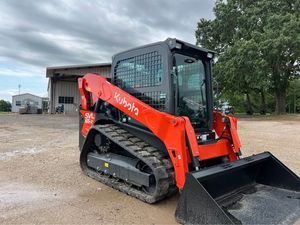 UTILISÉ Kubota SVL 65-2 HIGH FLOW Skid Steer Avec Godet Chargeur Attachement Pour Travaux De Construction - Product Image 2