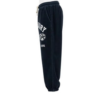 สเวตเตอร์ผ้าลูกฟูกแบบแห้งเร็วพร้อมสกรีนผ้าไหมผ้าเนื้อนุ่มพอดีตัวสำหรับผู้ชายผู้หญิงชุดกีฬาลำลองขายส่ง - Product Image 4