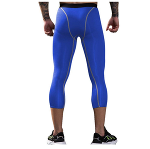 Short Capri Compression 3/4 pour homme Baselayer Cool Dry Sports Tights Leggings - Product Image 3
