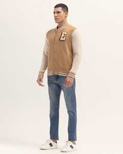 Veste d'université en laine pour hommes, 100% coton, fermeture à boutons, style bombardier de baseball Letterman College pour l'hiver - Product Image 4