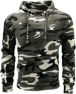 Vente chaude hommes 100% coton à capuche épais lourd français éponge goutte épaule surdimensionné thermique polaire brodé hiver solide - Product Image 1