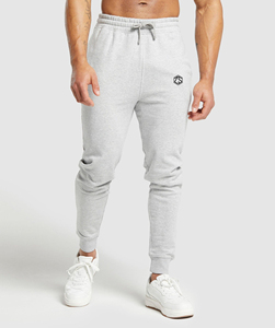 Pantalones Deportivos de Gimnasio para Hombre, de Alta Calidad, con Forro Polar Bordado, Etiqueta Privada Personalizada, Mezcla de Poliéster/Algodón, Venta al Por Mayor - Product Image 1