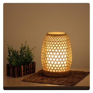 TOP QUALITY! <b>BAMBOO</b> <b>LANTERNS</b> WITH REMOTE CONTROL - MODERN CONVENIENCE for YOUR HOME - Product Image 4