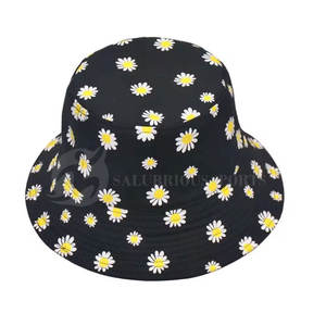 Hot Sale <b>Cheap</b> Price High Quality 100% Cotton Hip Hop Beach <b>Bucket</b> <b>Hats</b> Custom Logo Printed for Fishing Daily Use Sun Protection - Product Image 4