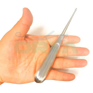 ที่ขูดสเตนเลสสตีลยาว170มม. เครื่องมือผ่าตัดกระดูกและอุปกรณ์ทำศัลยกรรมกระดูกแบบแมนนวลสำหรับมืออาชีพ - Product Image 6