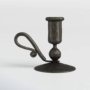 Bougeoir en laiton artisanal écologique, doré et noir, décoration moderne pour la maison, support de bougie pour mariage - Product Image 6