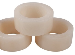 Ronds de serviette modernes en bois de style américain avec finition de luxe écologique pour les événements dînatoires et les rassemblements haut de gamme de la meilleure qualité - Product Image 3