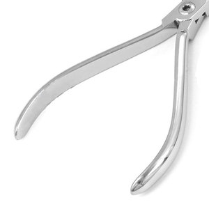 Pince orthodontique dentaire, ensemble, chirurgical, instruments Pince orthodontique dentaire tête droite, pince de serrage de fil d'arc incurvé - Product Image 3