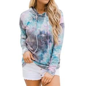 Sudaderas con Capucha para Mujer al por Mayor, Transpirables, Último Estilo, Color Sólido, Sudaderas con Capucha Personalizadas para Mujer - Product Image 3