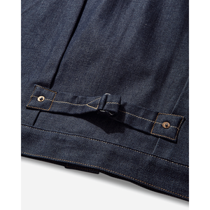 Wholesale OEM Denim Cotton Fabric <b>Jackets</b> Manufacturer Pigment Washing Custom <b>Mens</b> Jean Denim <b>Jacket</b> 2025 - Product Image 4