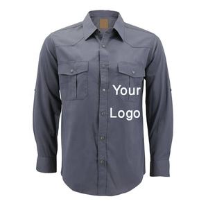 Camisa informal formal inteligente para hombre temporada de otoño 100% algodón de secado rápido transpirable talla 6XL exportación directa Bangladesh precio barato - Product Image 3