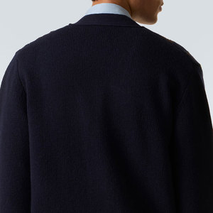 Cardigans pour hommes à col en V, faible MOQ, en vente, imprimés, tendance, prix le plus bas, cardigans pour hommes - Product Image 4