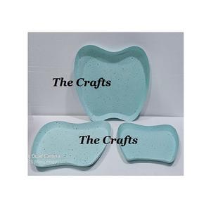 Plateau en acier inoxydable de conception fantastique avec poignées en fer vaisselle de cuisine thé café plateau de service pour la vaisselle - Product Image 6