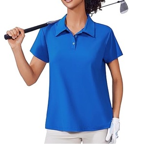 Camisetas Polo de Manga Corta Blancas para Mujer Talla Grande, Camisetas Deportivas de Golf de Verano, 100% Algodón, Alta Calidad, Personalizadas, Transpirables - Product Image 3