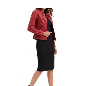 Veste Haute de Gamme en Cuir Véritable pour Femme, Écologique et Imperméable, Qualité Supérieure, Prix Abordable, Fabrication de Classe, Nouvelle Collection, Meilleure Vente - Product Image 4