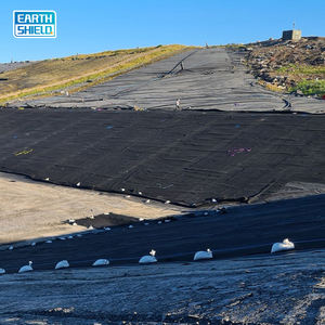 Membrane imperméable en HDPE stabilisée aux UV, épaisseur 1-2 mm, couleur noire, longue durée de vie, géomembrane HDPE - Product Image 5