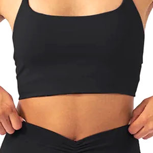 Prix de gros de la plus haute qualité Service OEM respirant Causal avec son propre logo Soutien-gorge de sport à col licou simple PAR AMAZING INDUSTRIES - Product Image 6