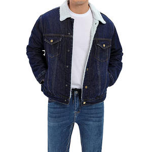 Veste en jean d'hiver personnalisée par sublimation, 100 % coton, réversible, séchage rapide, respirante, tendance, haute qualité, meilleures ventes - Product Image 6