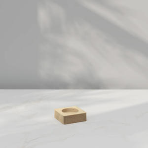 Restory Kado Luxury Minimalistic Premium Quality Soporte de luz de té de madera hecho a mano Juego de 3 de Navidad - Product Image 2