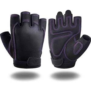 Guantes de Gimnasio y Levantamiento de Pesas con Correa de Muñeca Ajustable Antideslizante de Cuero con Logotipo Personalizado, Gran Venta 2026, Unisex - Product Image 2