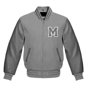 Chaquetas Varsity de Piel de Oveja Antibacterianas de Alta Calidad para Hombre y Mujer, Nuevo Estilo con Cuello Alto, Todas las Tallas y Colores, Lana de Baja Densidad - Product Image 1