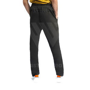 Pantalons de survêtement streetwear sur mesure avec logo et design pour hommes, pantalons de survêtement pour hommes de haute qualité, coupe ajustée, faible MOQ - Product Image 4