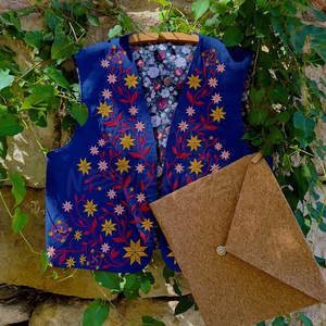 Chaleco de terciopelo hecho a mano único mejor calificado Diseños de doble uso, estilos versátiles, servicio OEM/ODM - Product Image 1