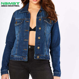 Colección de Chaquetas Vaqueras para Hombre y Mujer, Corte Ajustado, Manga Larga, Estilo Casual Vintage, Azul, Algodón, Prendas Exteriores - Product Image 1