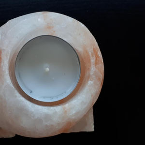 Fabrication professionnelle bougeoir au sel de l'Himalaya haut de gamme dernière arrivée artisanat naturel - Product Image 4