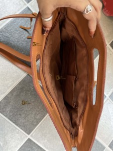 Elegante turquesa Jacquard Sling Bag Mujer Tooled a mano Bohemian Aztec Fabric Cierre de cremallera Gran capacidad Ligero 'Letter' - Product Image 6