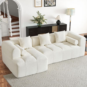 Producto 2026 en Alibaba, Amazon, TikTok: Sofá en Forma de L con Chaise Longue para Sala de Estar, Empacado al Vacío - Product Image 5