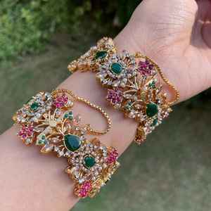 Indian/Pakistan Inspired Women's Fashion <b>Bangles</b> Wholesale Price Churiya <b>Sets</b> Elegant Jewellery Design - Product Image 4