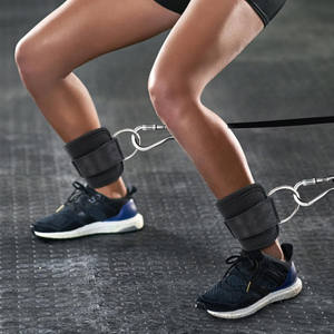 Correas de Tobillo Ajustables de Neopreno para Máquinas de Cable, Correa de Entrenamiento de Fitness Acolchada Resistente para Glúteos, para Hombres y Mujeres, Personalizable - Product Image 2