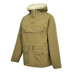 Classic Pullover Hoodie With Adjustable Drawstring Half Zip Hoodie With Front Pockets Comfortable Hoodie Jacket Style - Product Image 3