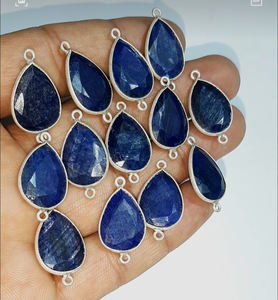 ขั้วต่อห่วงคู่อัญมณีทรงไข่สีเหลืองมะนาวสำหรับฤดูร้อน - Product Image 3