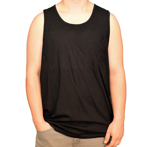 เสื้อกล้ามออกกำลังกายของผู้ชายผ้าโพลีเอสเตอร์ระบายอากาศได้ดีผ้าปักลายขนาดใหญ่พิเศษสำหรับ2025 - Product Image 2
