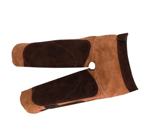 Delantal profesional ajustable de cuero hecho a mano Premium Farrier Chaps de TARIQ MFG CO CE ISO EU - Product Image 6