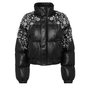 แจ็คเก็ตหนังคริสตัลคุณภาพสูงสั่งทำพิเศษ ขายส่ง พร้อมแจ็คเก็ตหนังคริสตัล แจ็คเก็ตหนังคริสตัล - Product Image 1