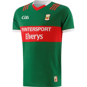 Camiseta de poliéster GAA Premium 100%, conjunto de jugadores de fútbol de alto rendimiento con diseño sólido, ropa de manga corta - Product Image 1
