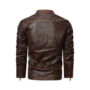เสื้อแจ็กเก็ตหนังกันลมของผู้ชายสำหรับฤดูหนาวกันลมกันน้ำ - Product Image 2