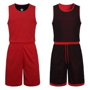 Ensembles de maillots de basket-ball double face pour hommes et enfants, uniformes, kits sportifs, vêtements de sport réversibles pour femmes et jeunes, nom et numéro personnalisés pour l'équipe - Product Image 6