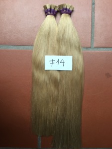 มัดผมมนุษย์แบบตรงมีหนังกำพร้ามีสีเปียโน - Product Image 5