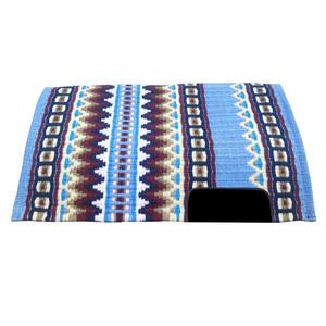 Manta para espectáculo de caballos/Almohadilla para caballos Western Show Diseño de Nueva Zelanda Hecho a mano para caballos Manta para espectáculo de lana multicolor Lana superior - Product Image 2