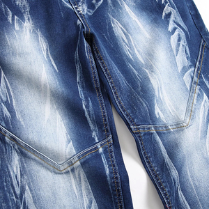 Best Style Fashionable <b>Men</b> Straight <b>Jeans</b> Pant Winter Casual Denim <b>Elastic</b> <b>Waist</b> Waterproof High-quality Reasonable Price - Product Image 6