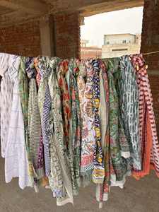 Lots Of Wholesale Rate Cheap Price Hand Made Block Printed <b>Indian</b> Cotton Sarongs For Women Bikini Cover Ups Swimwear Long <b>Scarfs</b> - Product Image 4