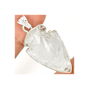 Pendentif fait main en cristal en argent Sterling 925 de qualité supérieure à vendre - Product Image 1