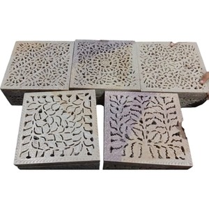 Top qualité meilleur Design produit fait main fantaisie Collection stéatite sculpture boîte pour bijoux cadeaux article et décoration de la maison - Product Image 5