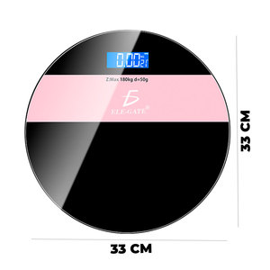 Bilancia Digitale Intelligente Moderna e Leggera ad Alto Impatto, Ricarica USB, Peso Massimo 180kg, Composizione Corporea e Grasso per Pesatura Efficace - Product Image 5