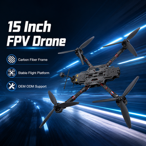 Dron FPV de 15 Pulgadas, Quadcopter con Marco de Fibra de Carbono, Motor sin Escobillas, Plataforma Aérea, OEM ODM - Product Image 2