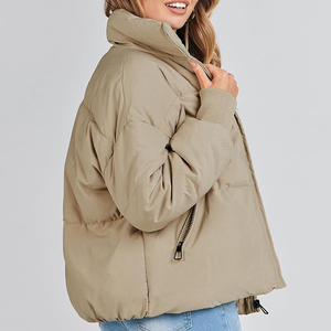 Nouveau Style hiver extérieur imperméable fermeture à glissière veste de haute qualité coupe ajustée doudoune pour les femmes respirant - Product Image 2